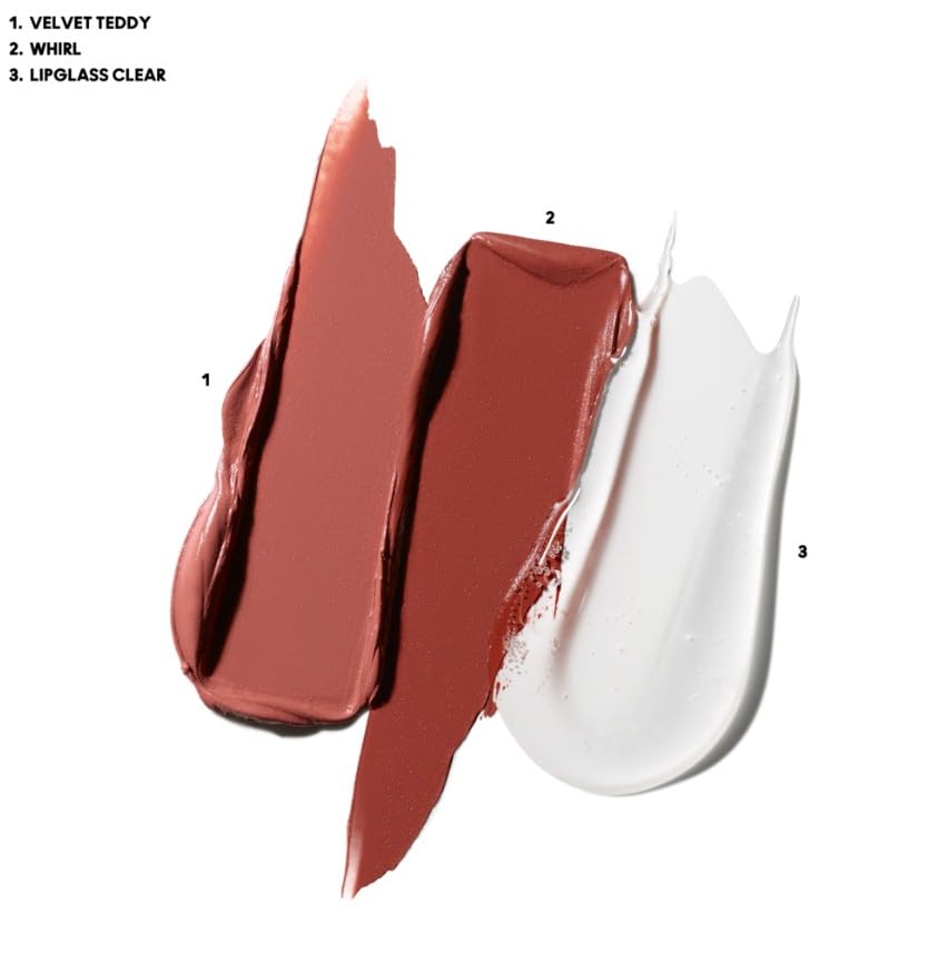 MAC M·A·CX To The Future Lip Trio – Holiday 2025 | 2 MACximal Matte Lipsticks + Clear Lipglass