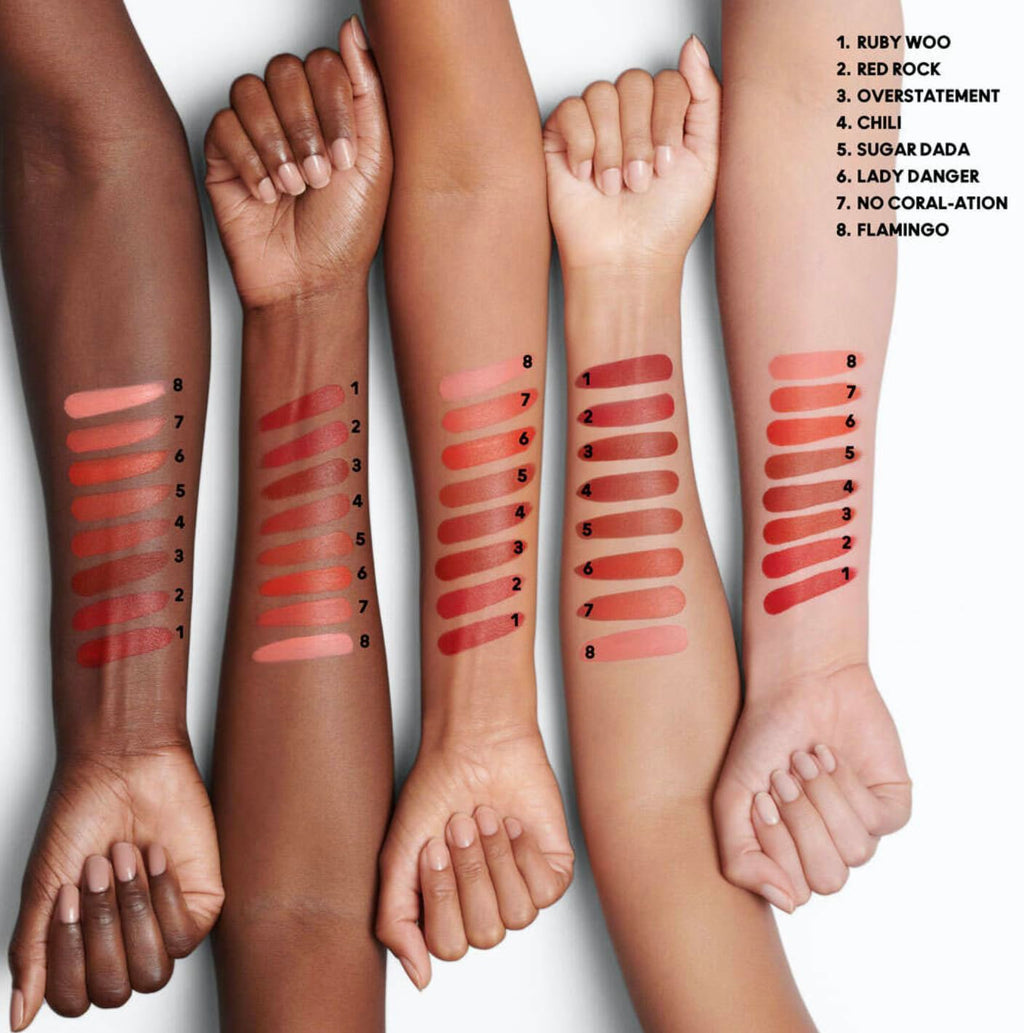 MAC Macximal Silky Matte Lipstick Overstatement – 0.12 oz Orange | Full-Coverage Matte Lip Color
