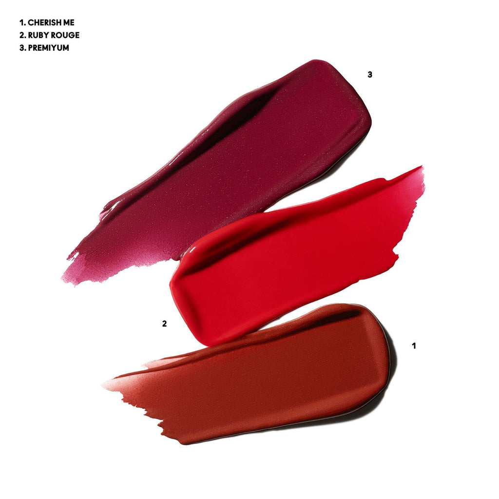 MAC Everyday Luxury Mini Lustreglass Lipstick Trio – Red 3-Piece Holiday Gift Set