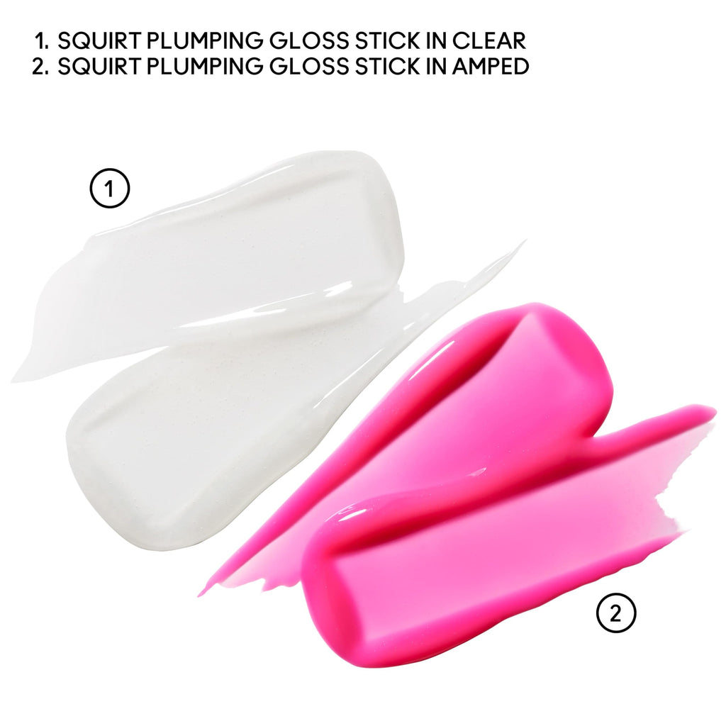 MAC Squirt Plumping Gloss Stick Lip Duo — Clear & Amped (2 Pc)