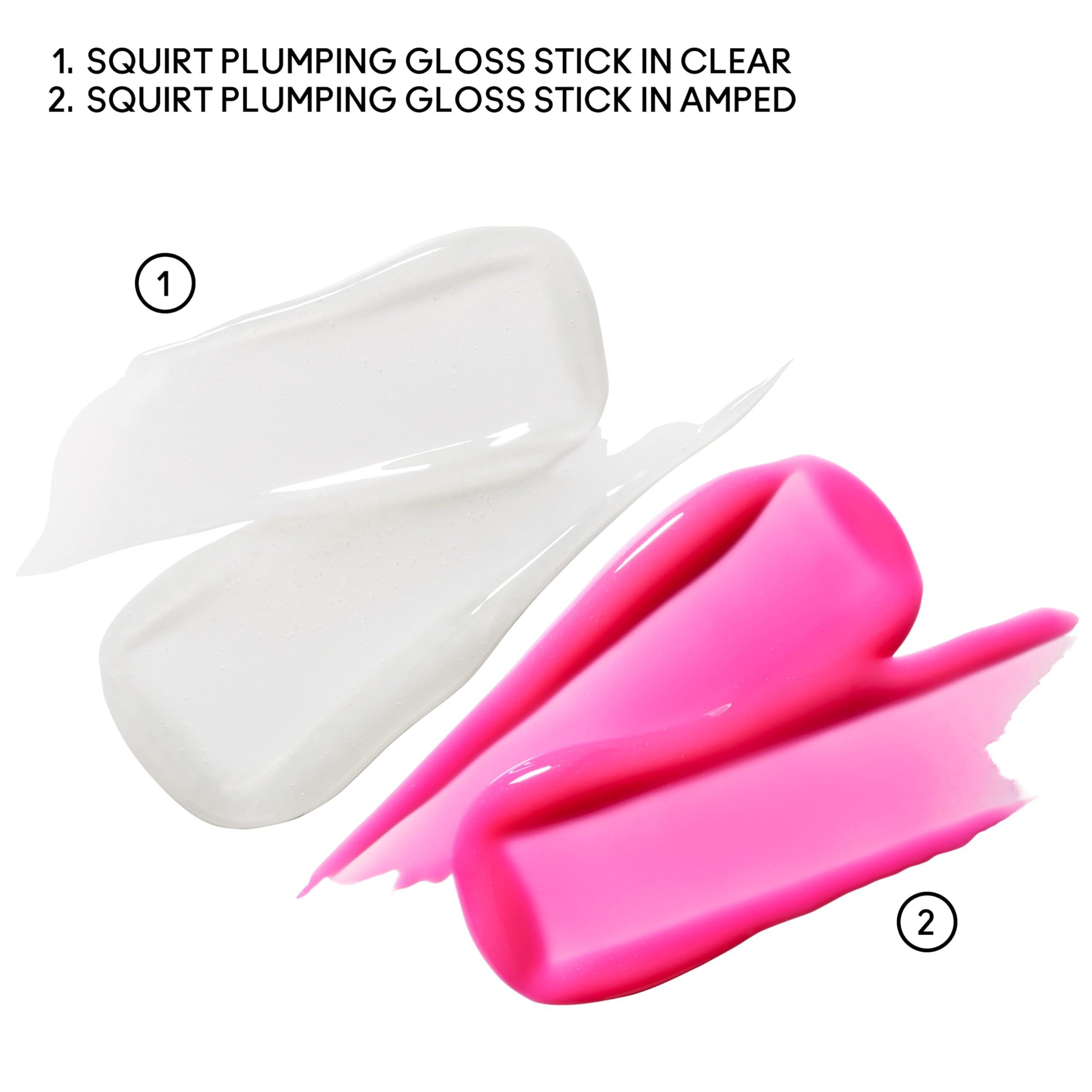 MAC Squirt Plumping Gloss Stick Lip Duo — Clear & Amped (2 Pc)