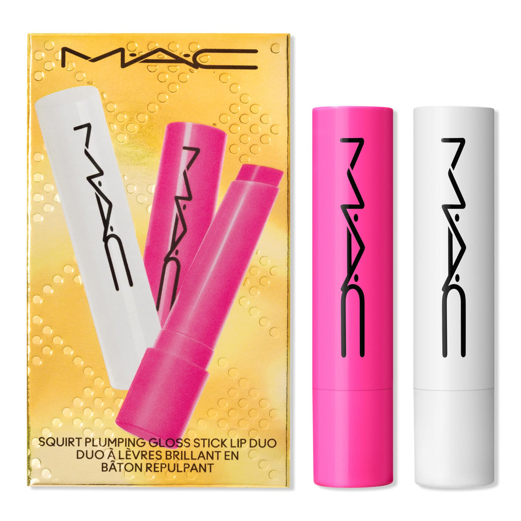 MAC Squirt Plumping Gloss Stick Lip Duo — Clear & Amped (2 Pc)