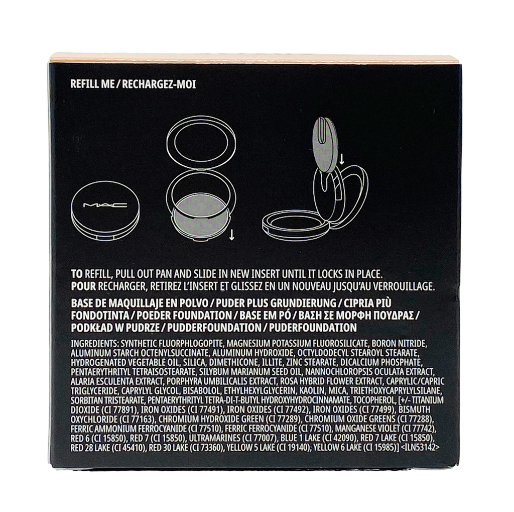 MAC Studio Fix Powder Plus Foundation NW22 – 24 Hr Oil Control Refillable (Warm Beige Rosy Undertone) 0.42 oz
