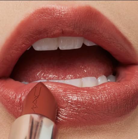 MAC Ximal Sleek Satin Lipstick - 834 Creme In Your Coffee (Midtone Pink Brown) 0.12 oz