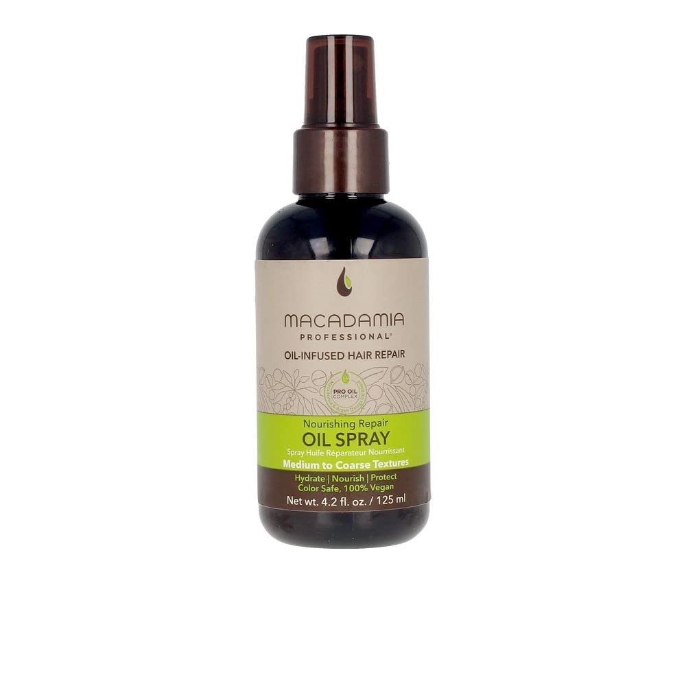 Macadamia Professional Nourishing Repair Oil Spray – Lightweight Hydration, UV Protection & Color Longevity