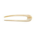 MACHETE Italian Acetate French Hair Pin – 5 Inch in Alabaster for Thin to Thick Hair