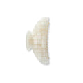 MACHETE Midi Heirloom Claw Clip 3.5 Inch Opalite Shell Checker Hair Accessory