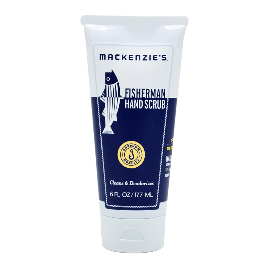 MacKenzie's Fisherman Hand Scrub – Hand Cleaner & Deodorizer | Gifts for Men