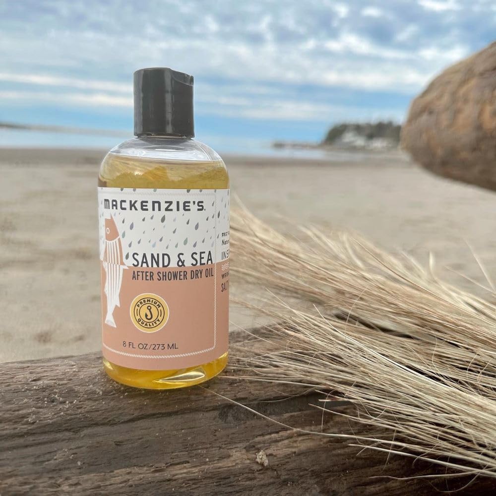 MACKENZIE'S Sand & Sea After Shower Dry Oil — Hydrating Sea Salt & Citrus