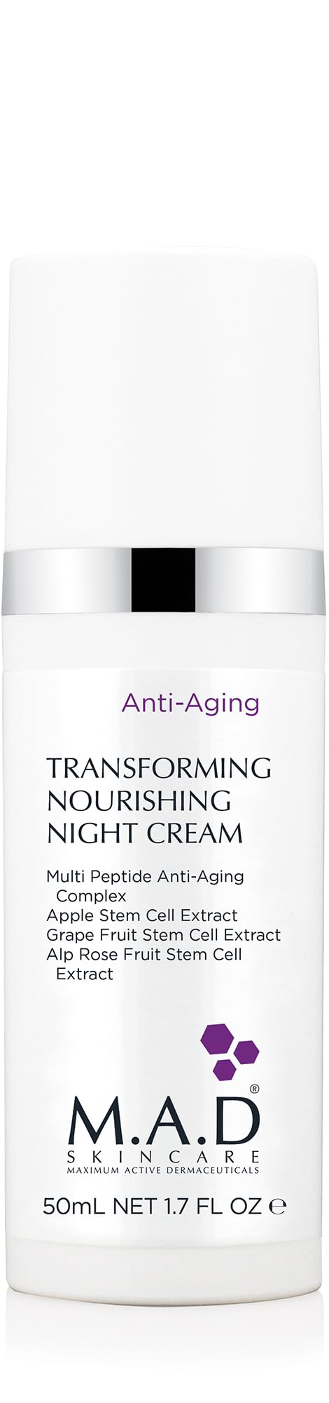 M.A.D Skincare Anti-Aging Night Cream | Transforming Nourishing Overnight Hydration