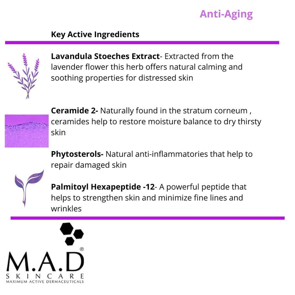 M.A.D Skincare Anti-Aging Saturday Night Primer with Ceramide Complex
