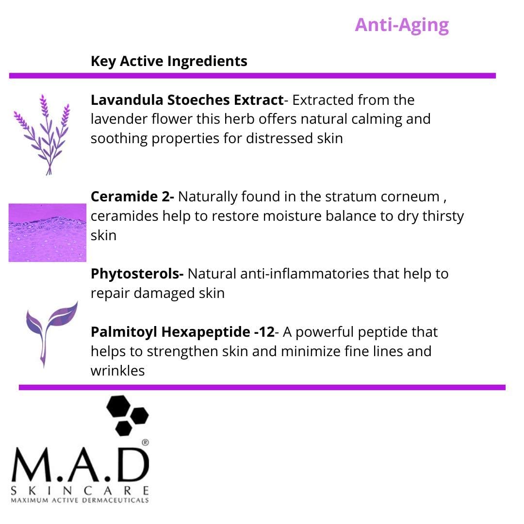 M.A.D Skincare Anti-Aging Saturday Night Primer with Ceramide Complex