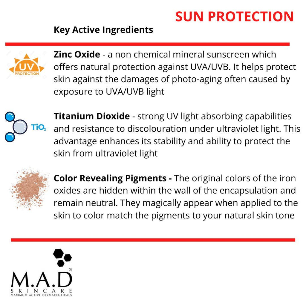 M.A.D Skincare Photo Guard SPF 50 – Self-Adjusting Foundation Serum (Neutral) by Maximum Active Dermaceuticals