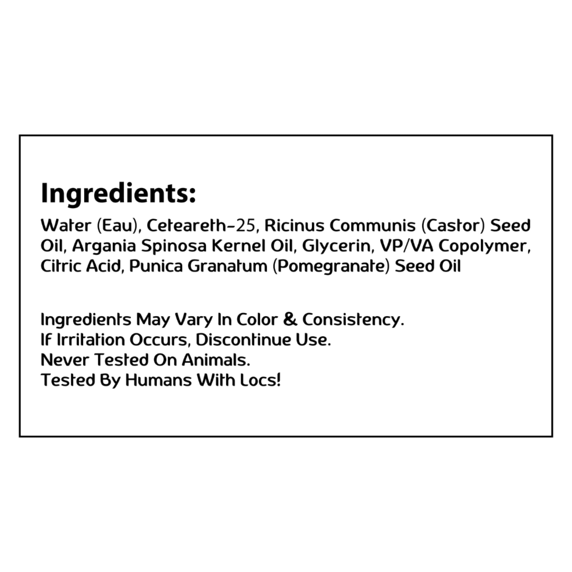 Made For Locs Retwisting Firm Hold Pomade | Vegan Gel 4 oz (Pomegranate)