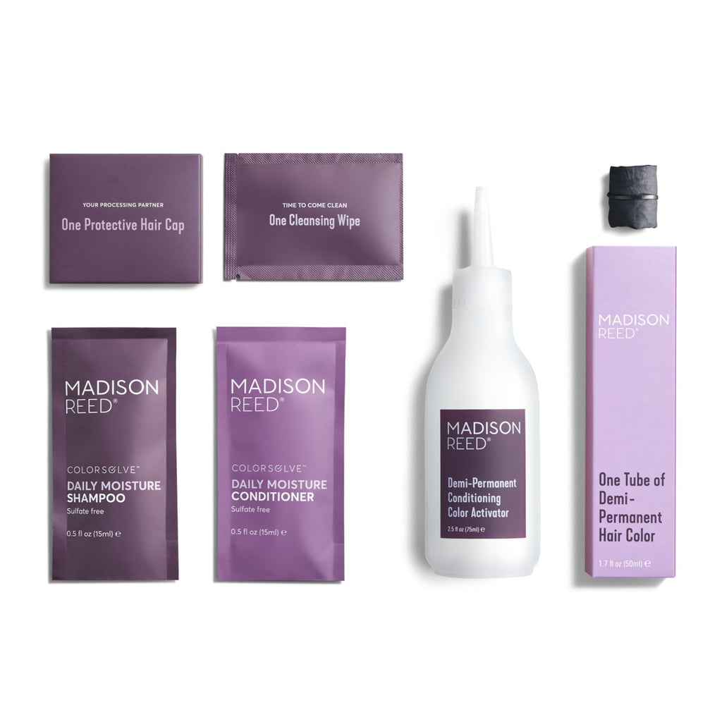 Madison Reed ColorWonder Demi-Permanent Hair Color 6N Brunette Bombshell – Ammonia-Free, Pack of 2