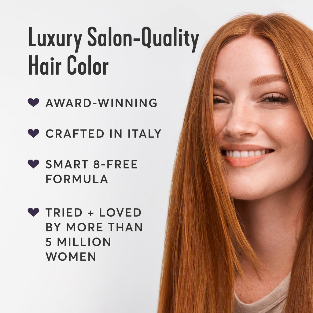 Madison Reed Radiant Hair Color Kit – 5RV Dark Garnet Red (Rimini Garnet) 2-Pack