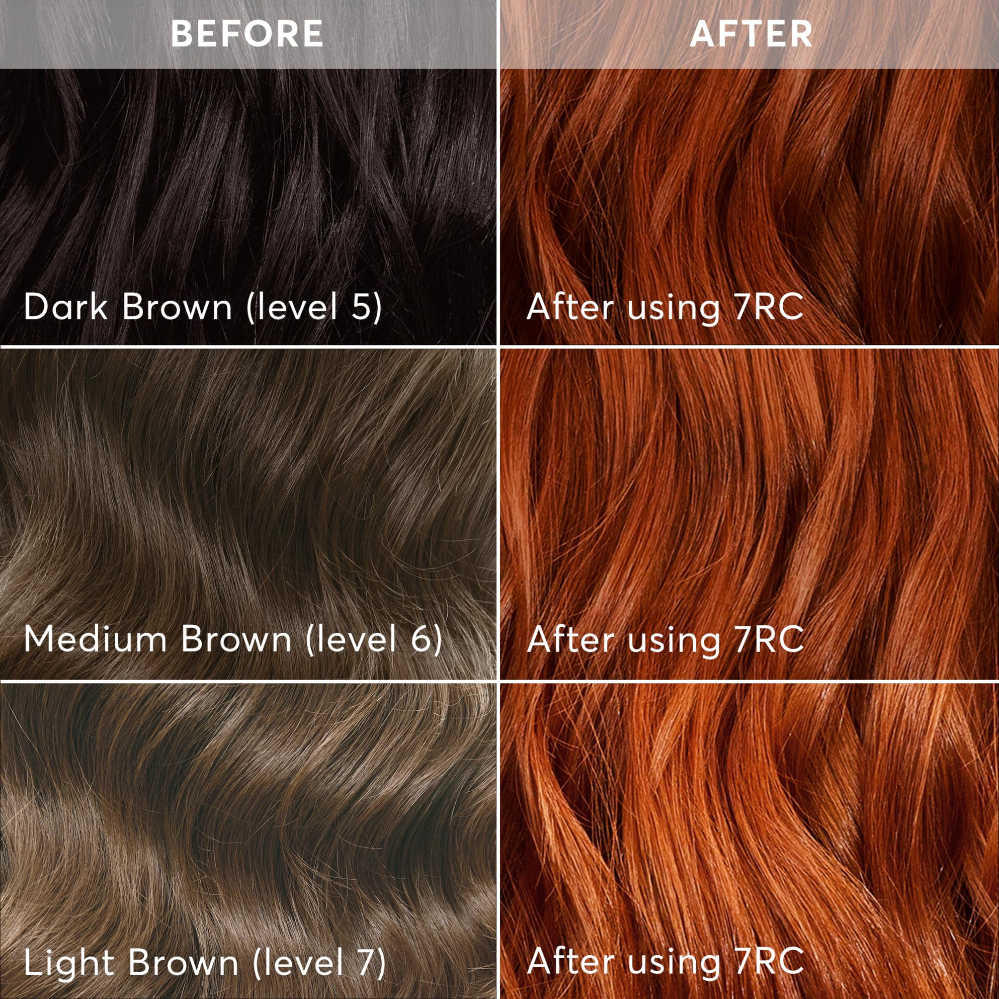 Madison Reed Radiant Color Kit 7RC Light Ginger Red with Copper Tones – Ammonia-Free, PPD-Free Permanent Dye (2 Pack)