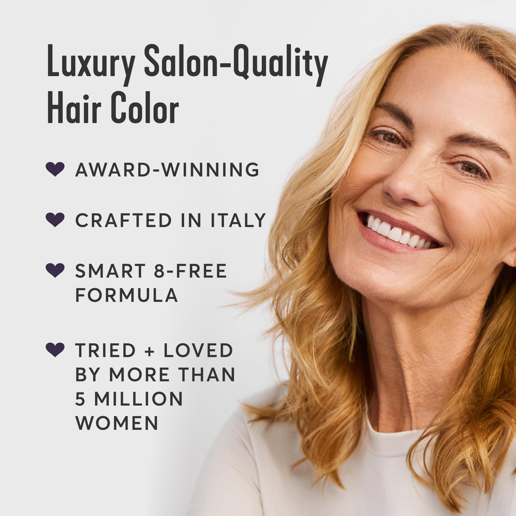 Madison Reed Radiant Hair Color Kit 8NGV Dark Golden Blonde — Gray-Blending, 2 Pack, PPD-Free & Ammonia-Free