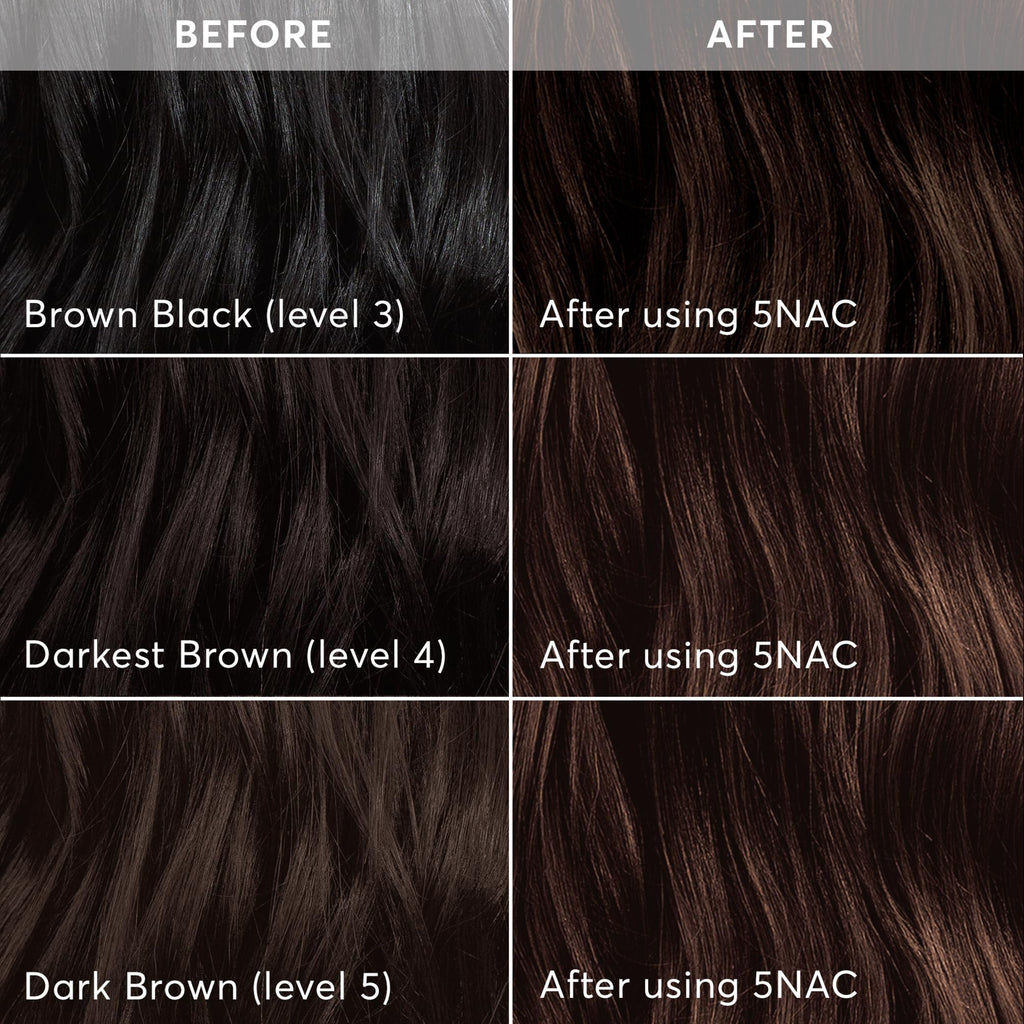 Madison Reed Radiant Color Kit - 5NAC Dark Chocolate Brown with Copper-Auburn Undertones (Milano Brown) - 2 Pack