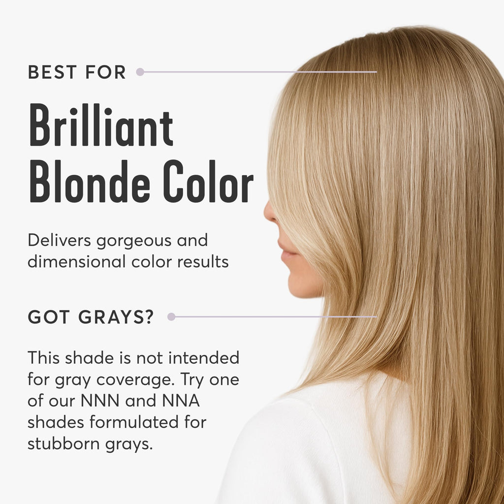 Madison Reed Radiant Hair Color Kit 8NGV Dark Golden Blonde — Gray-Blending, 2 Pack, PPD-Free & Ammonia-Free