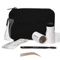 MADLUVV Brow Stamp Kit – 9 Stencils for Natural-Looking Brows