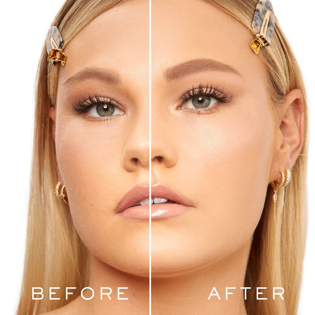 MADLUVV Brow Stamp Kit with 9 Stencils – Easy, Natural-Looking Brows (Blonde)