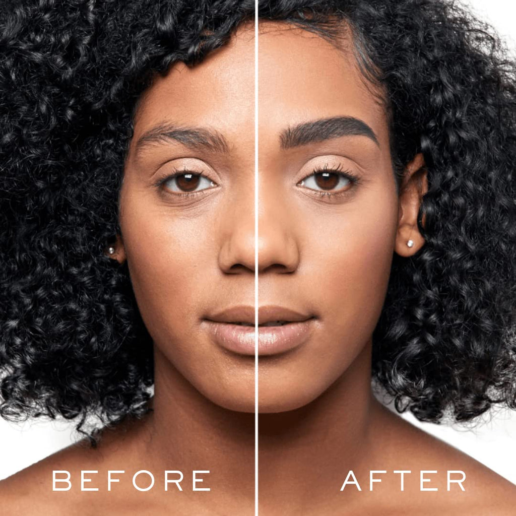 MADLUVV Brow Stamp Kit with 9 Stencils – Natural-Looking Brows (Nearly Black)