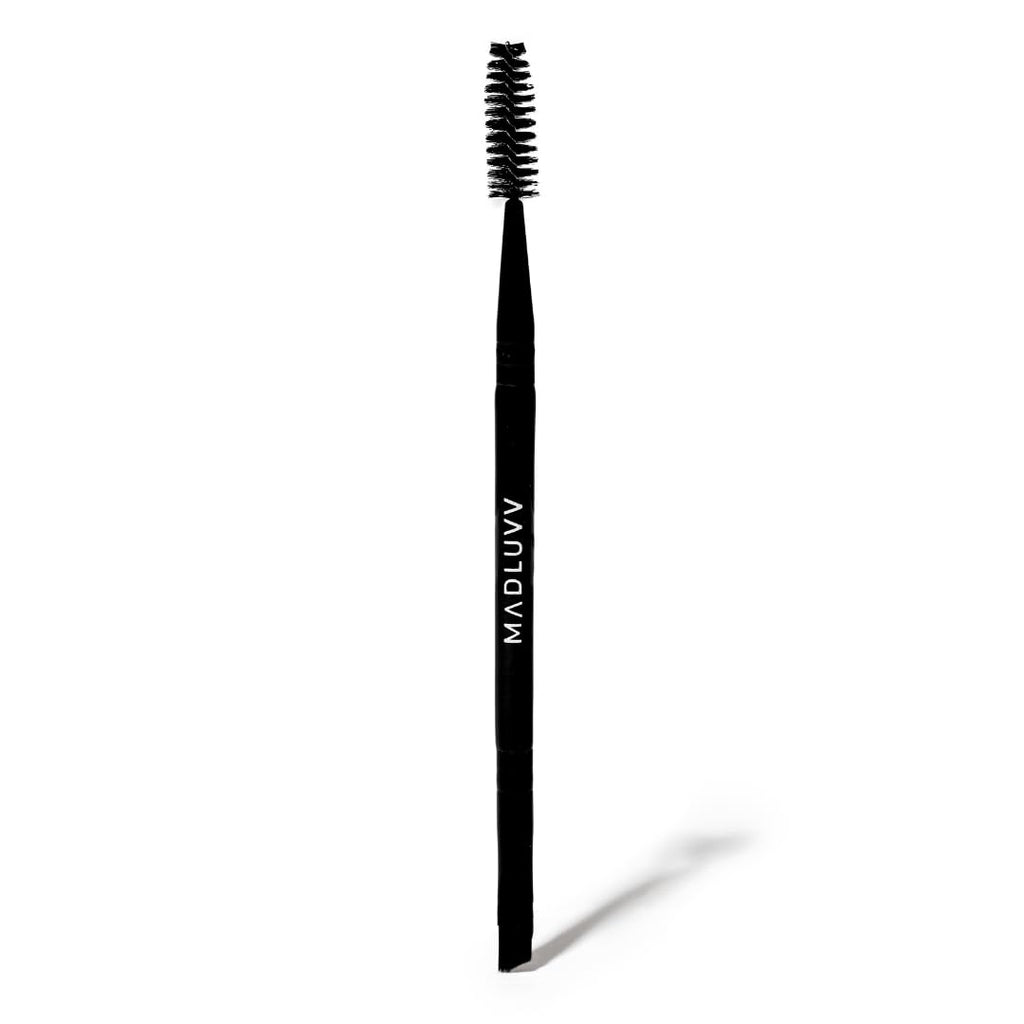 MADLUVV Brow Stamp Kit with 9 Stencils – Natural-Looking Brows (Nearly Black)