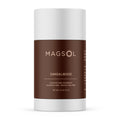 MAGSOL Magnesium Deodorant for Men – Aluminum-Free, Baking Soda-Free, Sandalwood, 2.6 oz