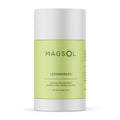 MAGSOL Magnesium Deodorant for Men – Aluminum & Baking Soda Free, Lemongrass, 2.6 oz