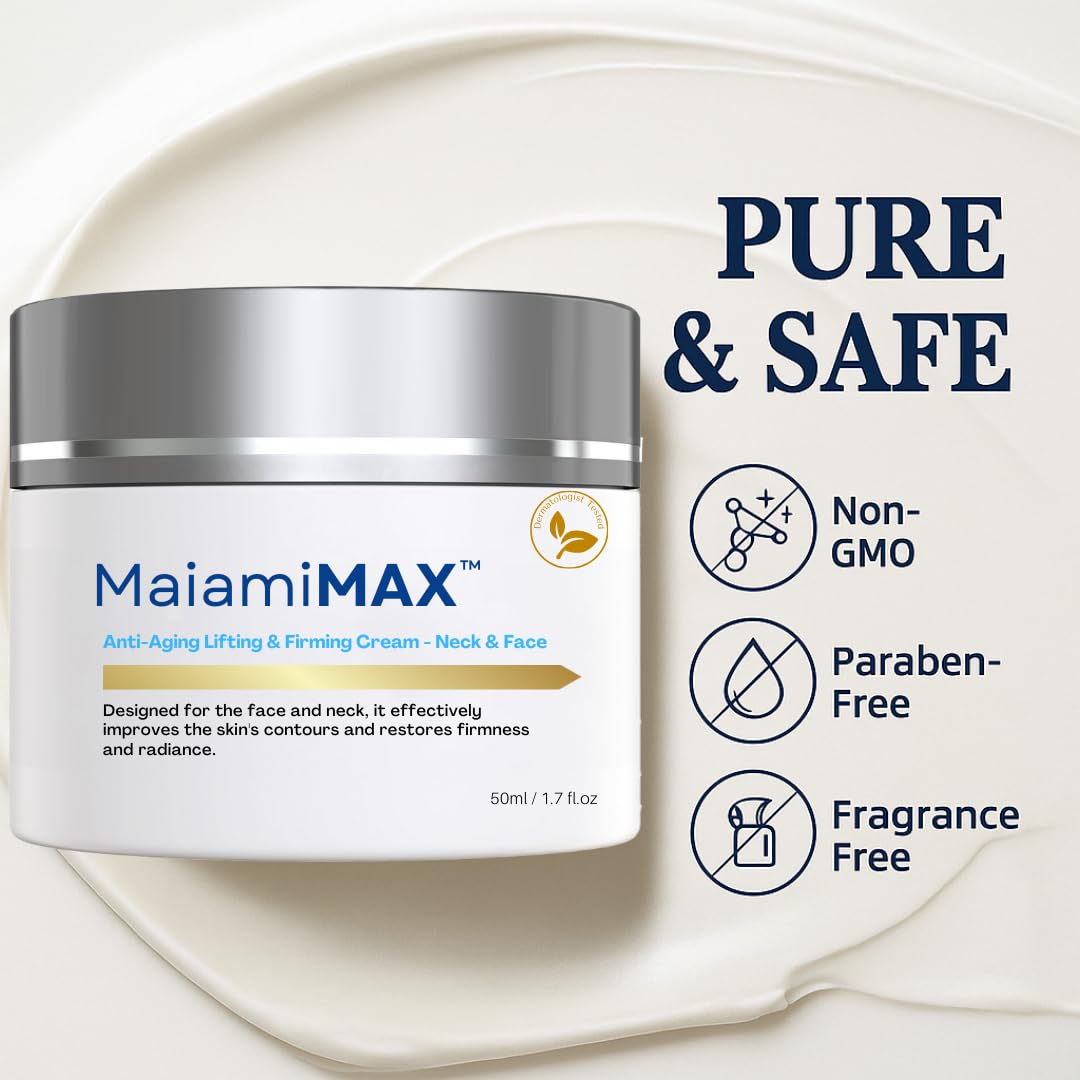 MAIAMIMAX Age-Defying Lifting & Firming Cream – Fragrance Free, 50 ml