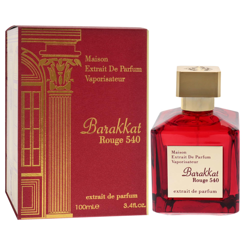 Barakkat Rouge 540 by Maison Alhambra for Women – 3.4 oz Extrait de Parfum Spray
