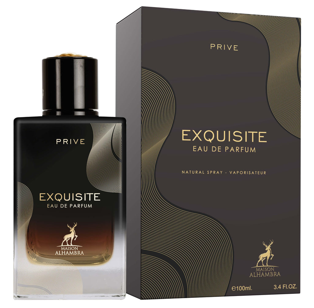 Maison Alhambra Exquisite Privé Eau de Parfum – Unisex, 3.4 oz / 100 ml