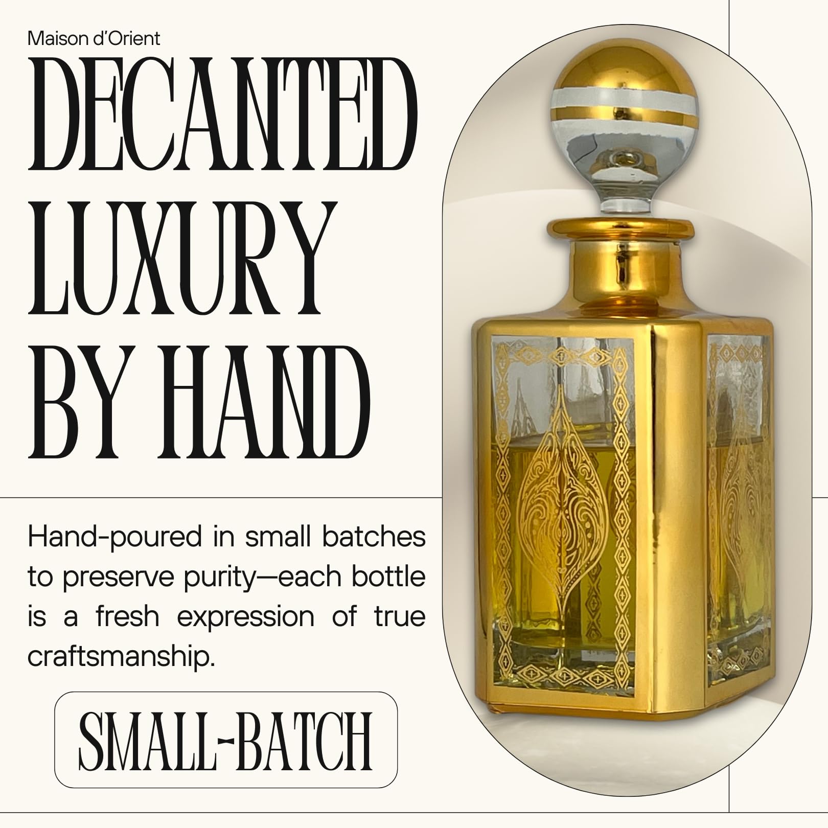 MdO Khamrah Perfume Oil 12mL | Unisex Oriental Fragrance | Cinnamon, Praline, Amber & Vanilla | Long-Lasting Scent | Maison d'Orient