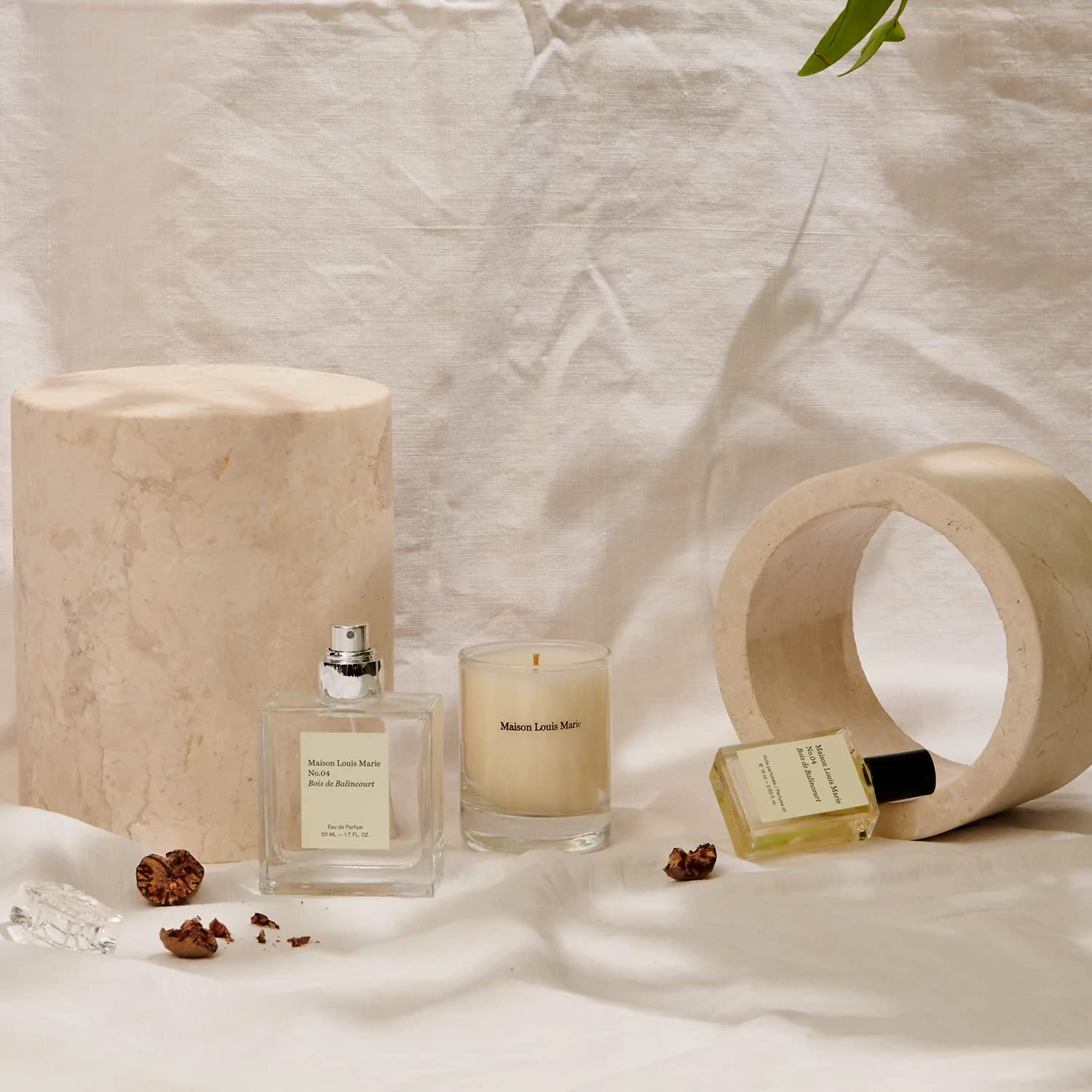 Maison Louis Marie No.04 Bois de Balincourt 3-Piece Gift Set | Clean Beauty + Non-Toxic Fragrance