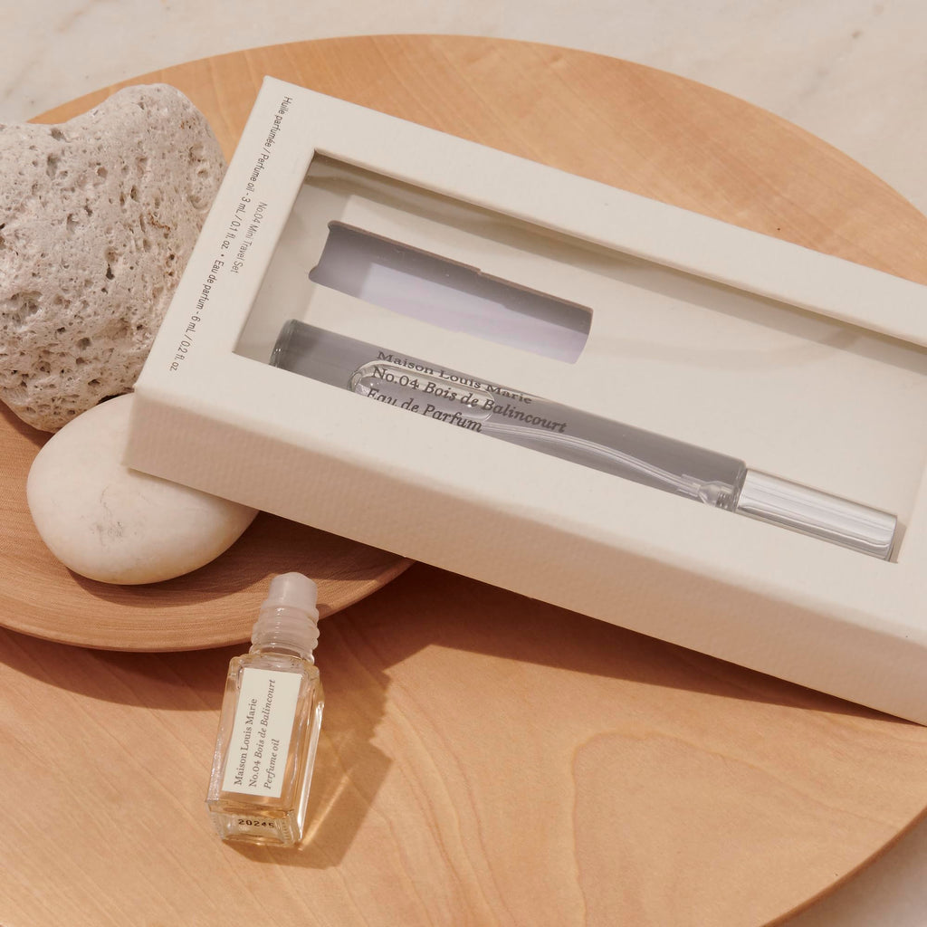 Maison Louis Marie No.04 Bois De Balincourt 2-Piece Mini Travel Set – Clean Beauty Fragrance