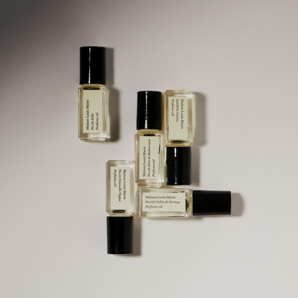 Maison Louis Marie 5-Piece Natural Roll-On Perfume Oil Discovery Set | Vegan, Cruelty-Free Fragrance Oils