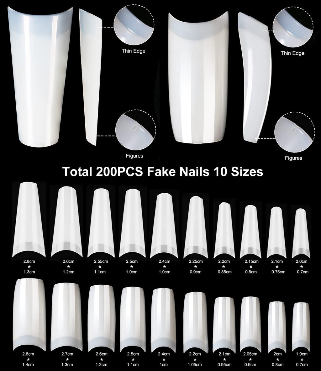 Major Dijit Acrylic Nail Kit with Lamp, 12-Color Powder & Drill