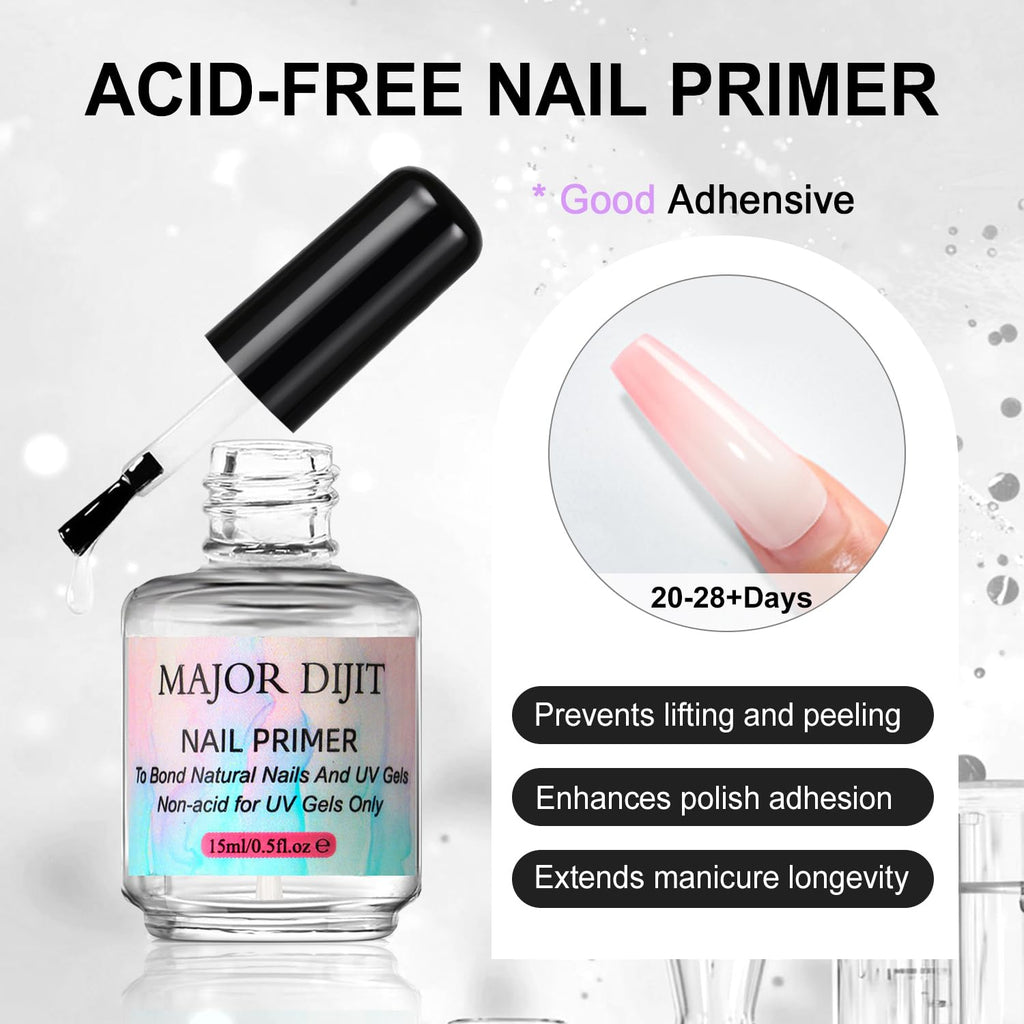 Major Dijit Acrylic Nail Kit with Drill - Complete DIY Nail Art Set for Beginners