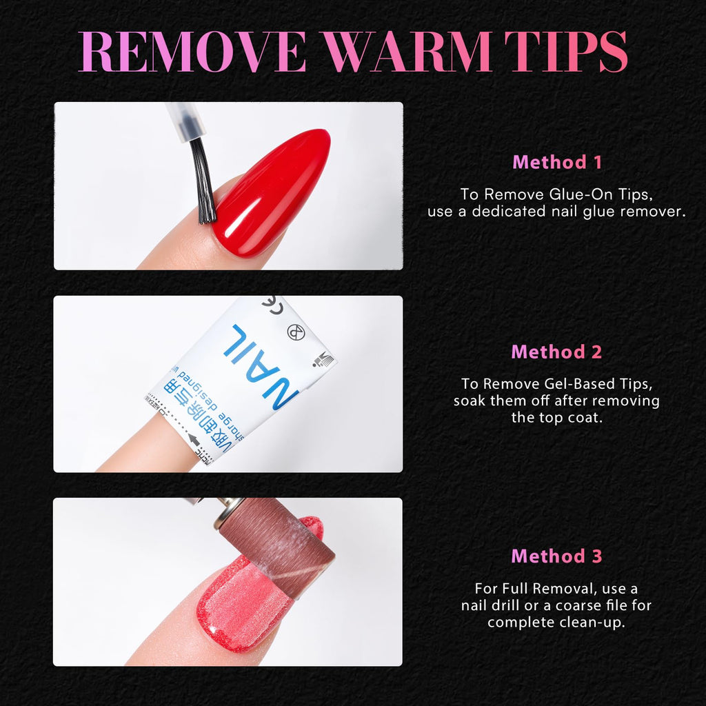 Makartt Short Almond Nail Tips – 504Pcs Pre-Etched Clear Nails, 15 Sizes, Half Matte Finish