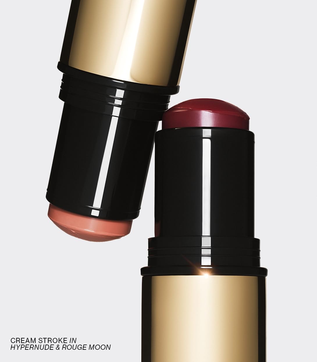 MAKE Beauty Cream Stroke Blush Stick Euphoric — Rosy Pink, Buildable Satin Finish