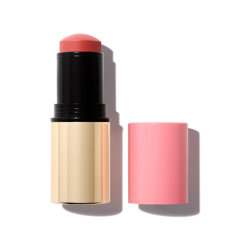 MAKE Beauty Cream Stroke Blush Stick Euphoric — Rosy Pink, Buildable Satin Finish