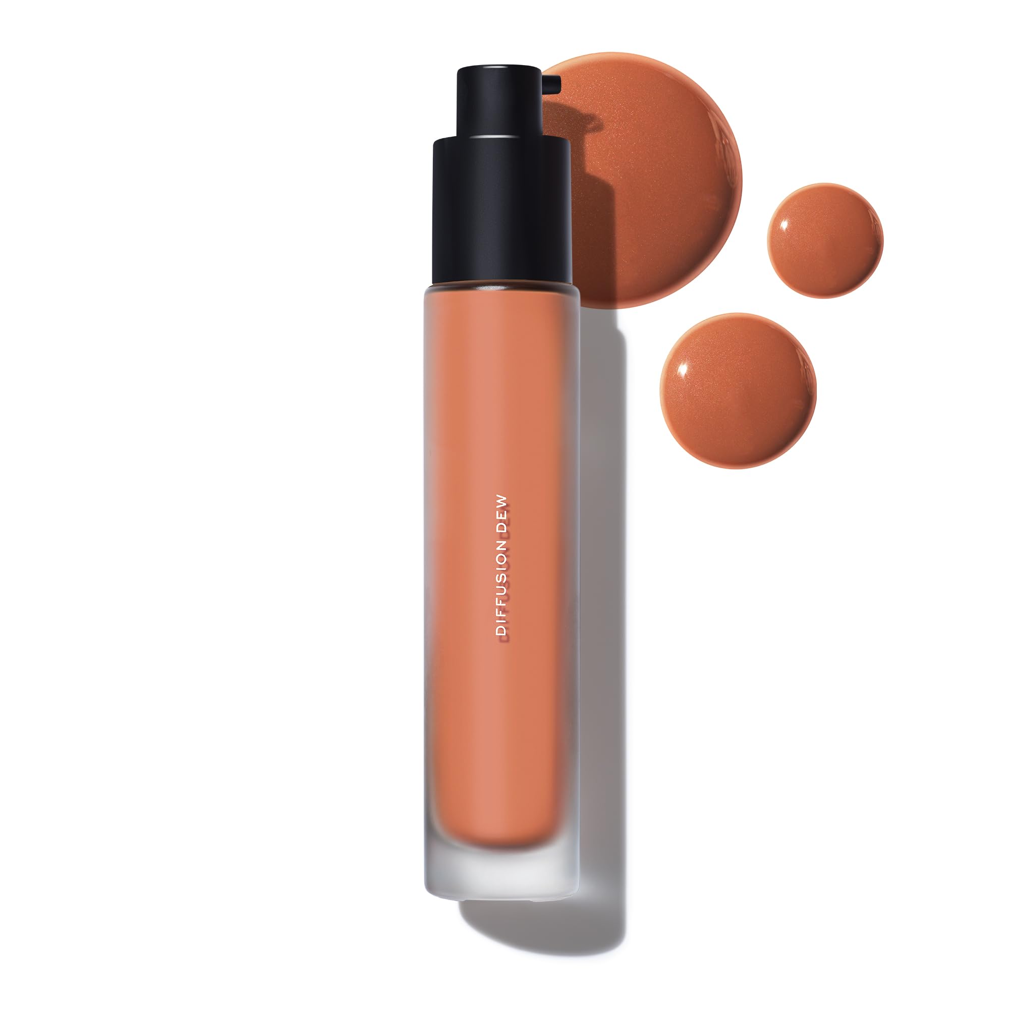 MAKE Beauty Diffusion Dew Skin Tint – Sheer to Medium Coverage, Radiant Finish (Hazelnut 16)
