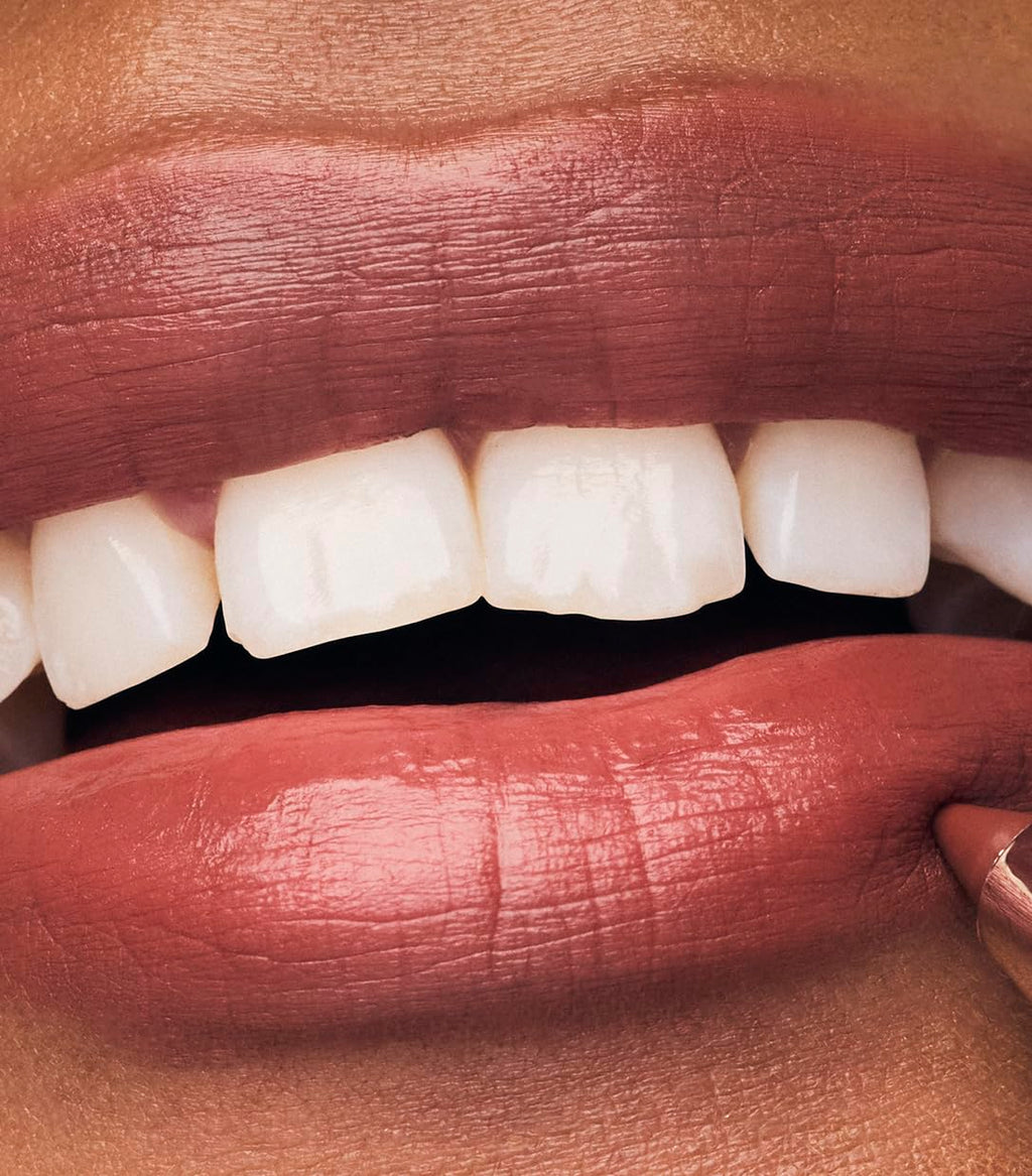 MAKE Beauty Lip Continuum Lip Liner in Euphoric – Velvet Matte, Built-In Sharpener & Brush