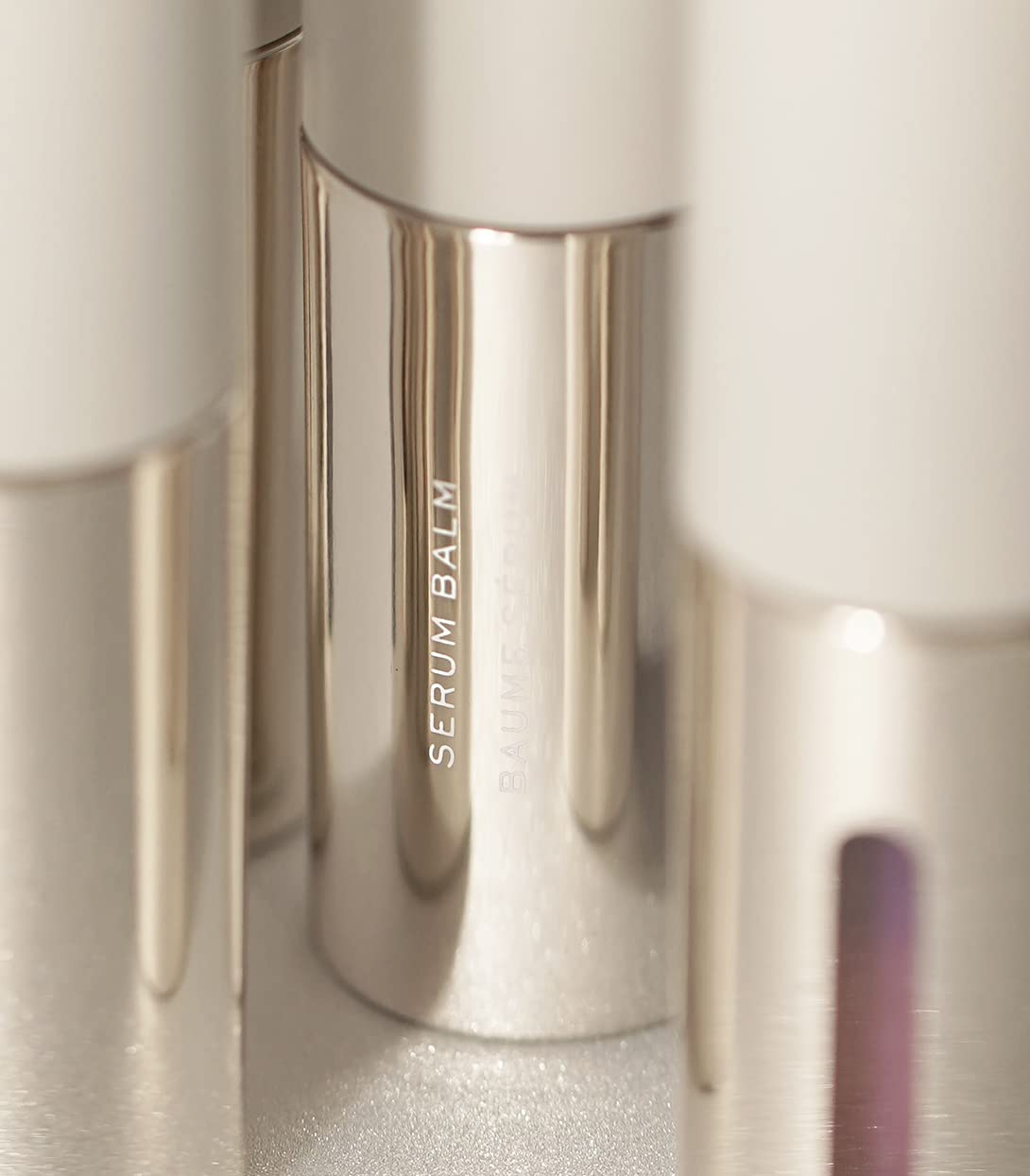 MAKE Beauty Serum Balm Hydrating Lip Oil – Vegan Lip Gloss with Plumping in Pink Cerise