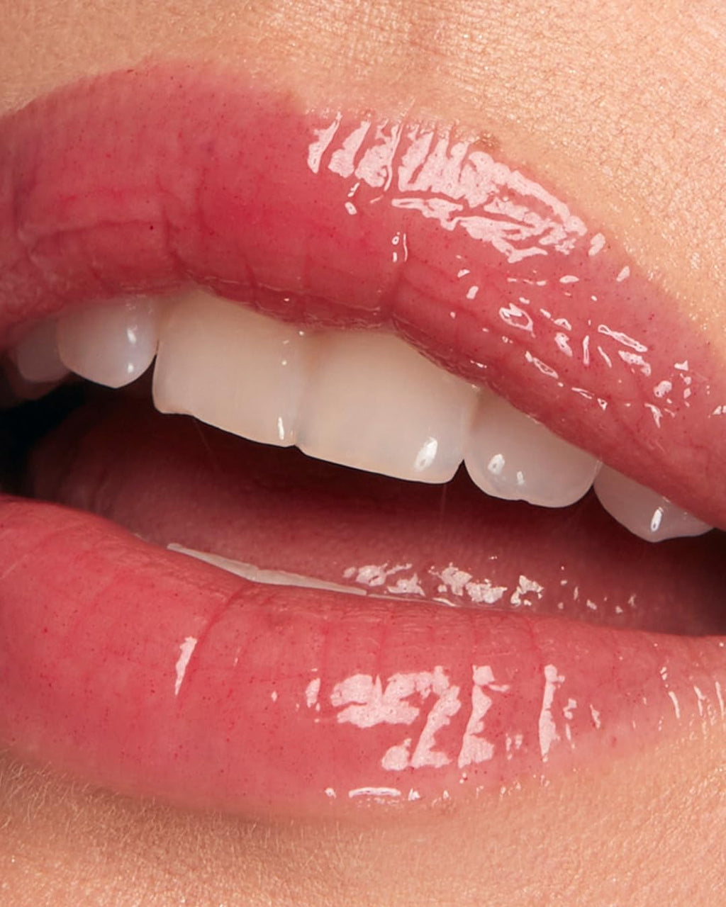 MAKE Beauty Serum Balm Hydrating Lip Oil – Vegan Lip Gloss with Plumping in Pink Cerise