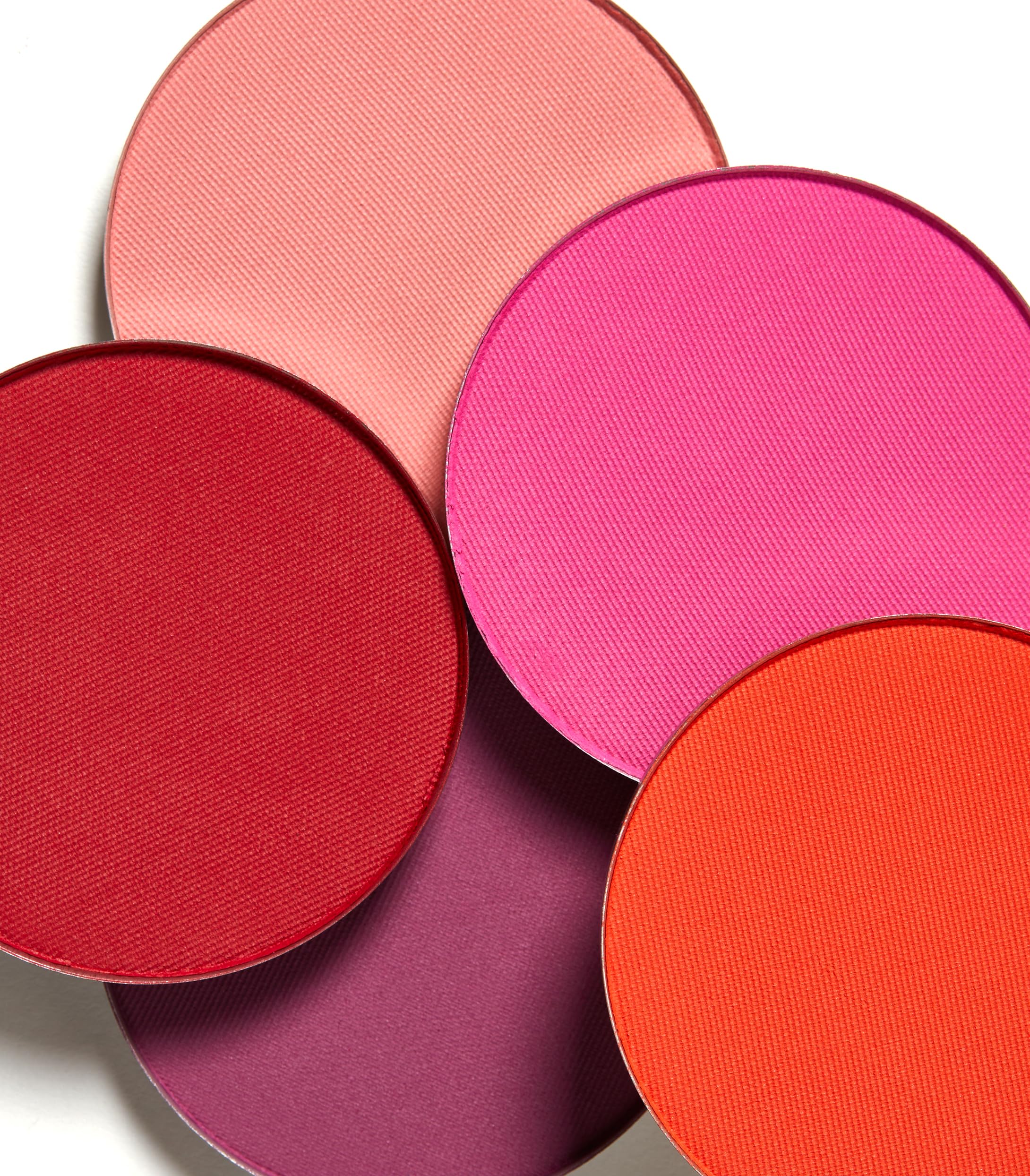 MAKE Beauty Skin Mimetic Microsuede Blush – Crimson Sky Matte Powder, Long-Lasting Color, Travel-Size Refillable Palette