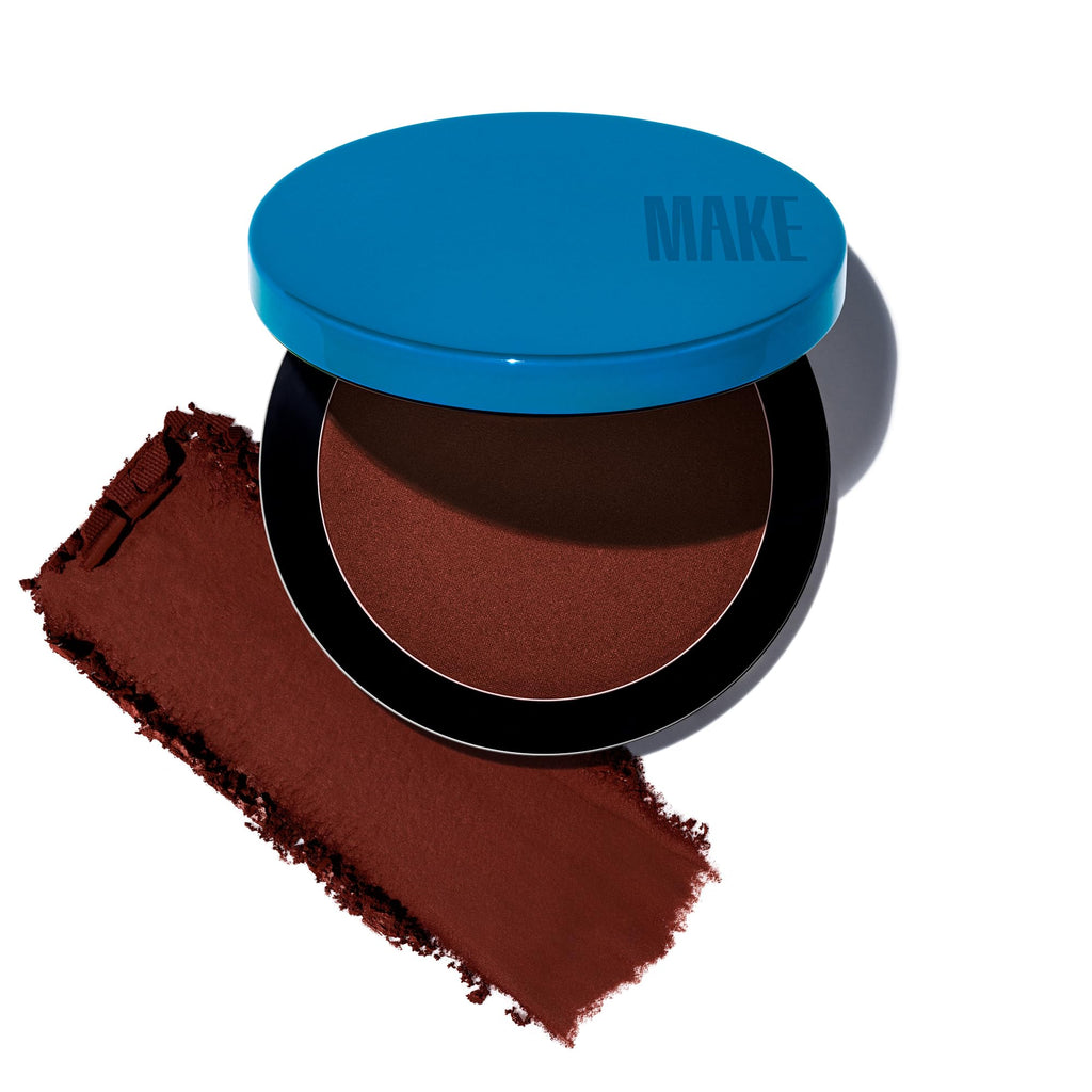 MAKE Beauty Skin Mimetic Microsuede Bronzer – Matte Stellar for Deep Skin