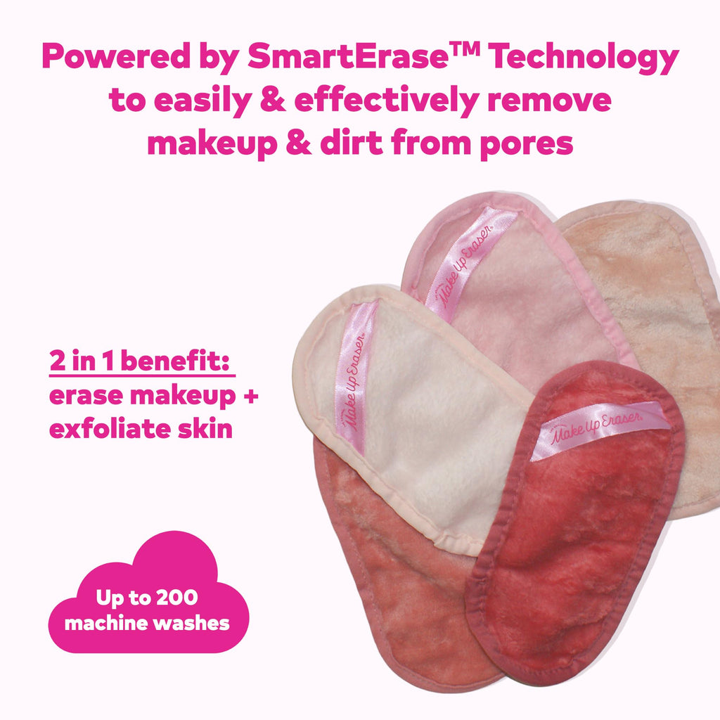 MakeUp Eraser Mini PRO 5pk Gift Set | Water-Activated Makeup Removal