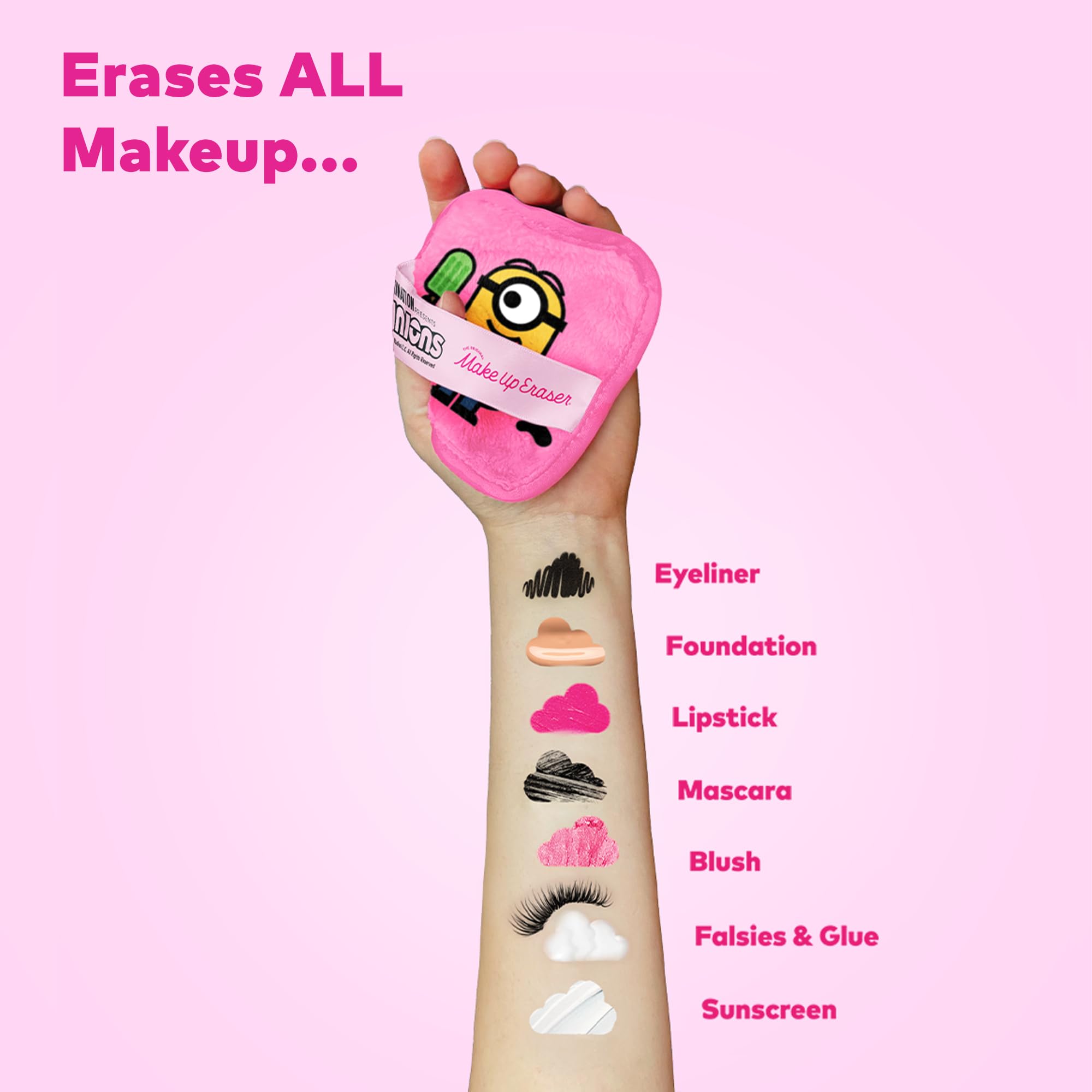 MakeUp Eraser The Original 7-Day Set – Erase All Makeup with Just Water (Waterproof) – 7-Count